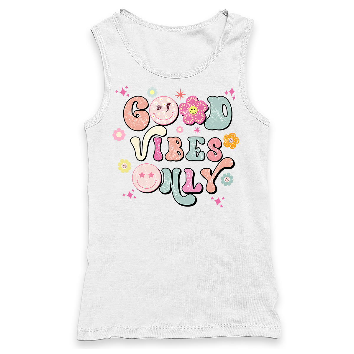 Good Vibes Only Racerback Tank