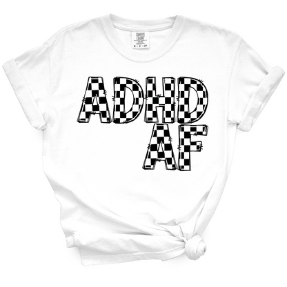 ADHD AF TShirt (Official Lyndseydotw Merch)