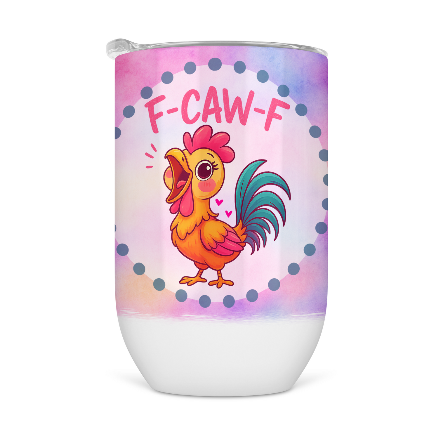 F-Caw-F Wine Tumbler
