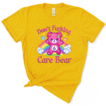 Don't Fucking Care Bear TShirt