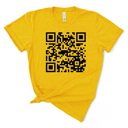 Fuck You Funny QR Code TShirt