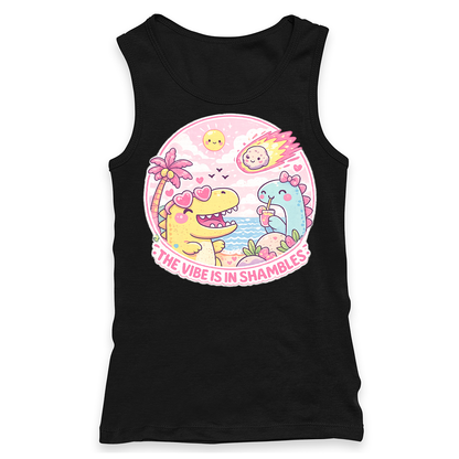 The Vibe Is In Shambles Racerback Tank Top