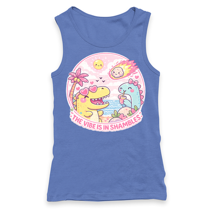 The Vibe Is In Shambles Racerback Tank Top
