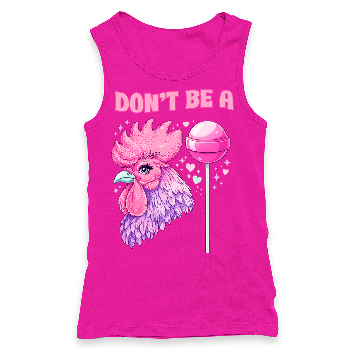 Don't Be A Cocksucker Racerback Tank Top