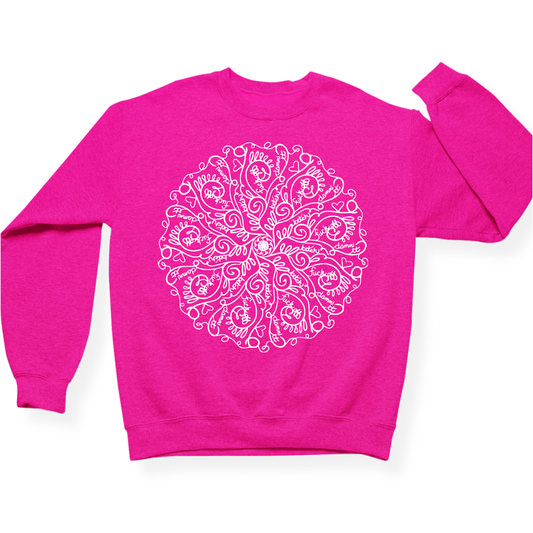 Curse Word Mandala Crewneck