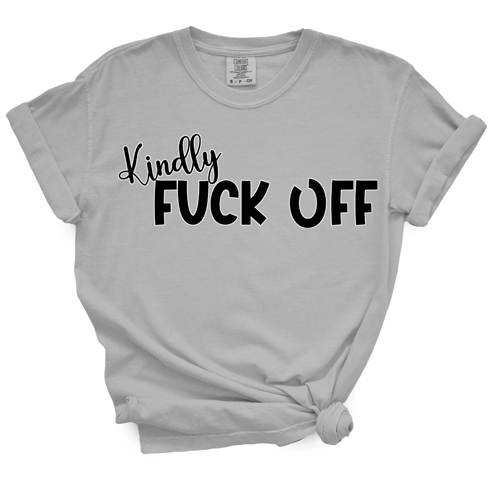 Kindly Fuck Off TShirt (Official Lyndseydotw Merch)
