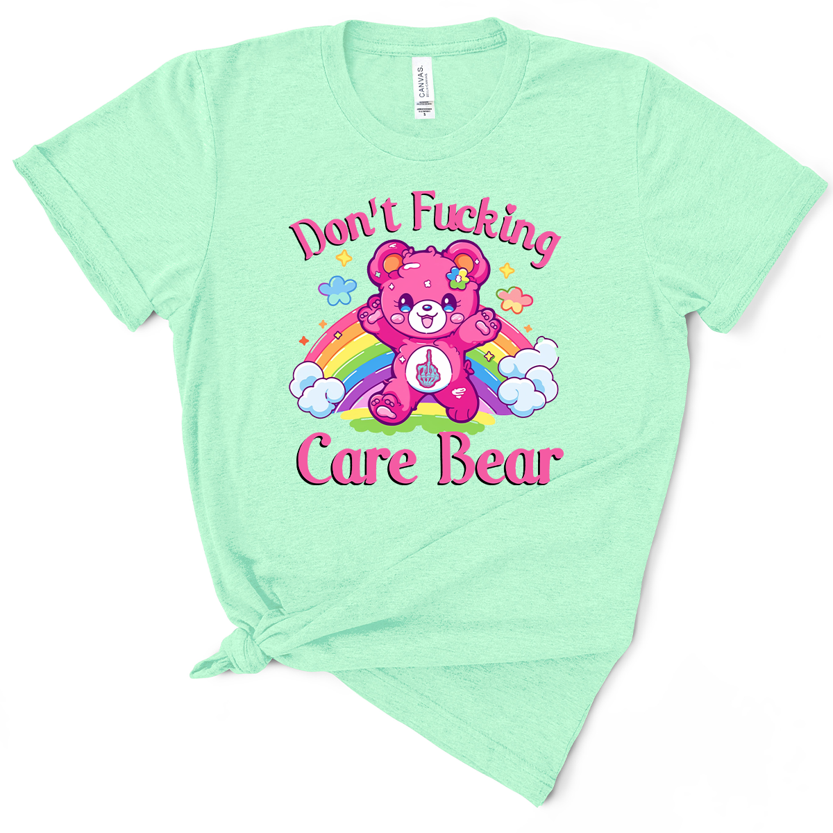 Don't Fucking Care Bear TShirt