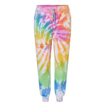 Sweary Mandala Tie Dye Jogger Sweatpants