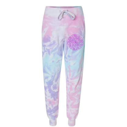 Sweary Mandala Tie Dye Jogger Sweatpants