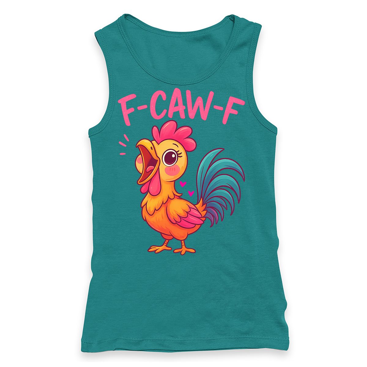 F-CAW-F Racerback Tank Top
