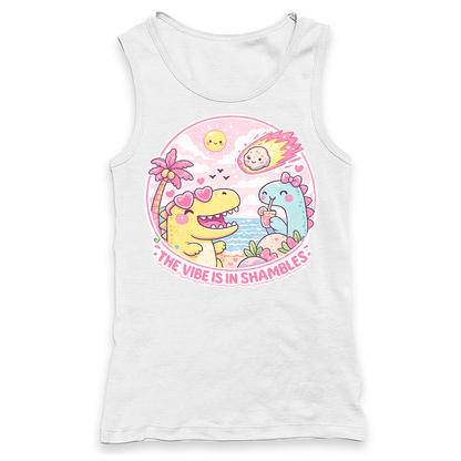 The Vibe Is In Shambles Racerback Tank Top