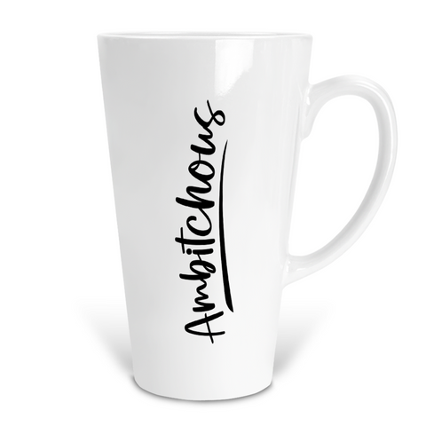 Ambitchous 17 Oz Ceramic Latte Mug
