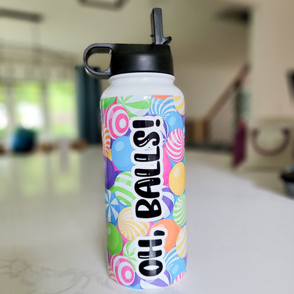 Oh Balls 32 Oz Waterbottle