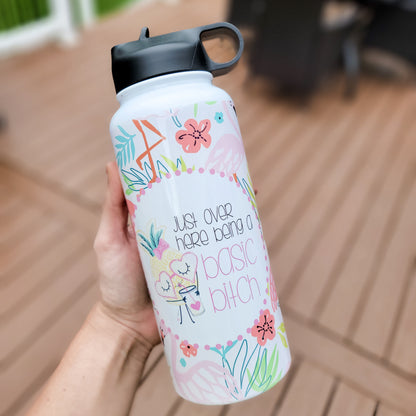 Basic Bitch 32 Oz Waterbottle