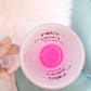 Only Whores Can Read This Frosted Beer Glass