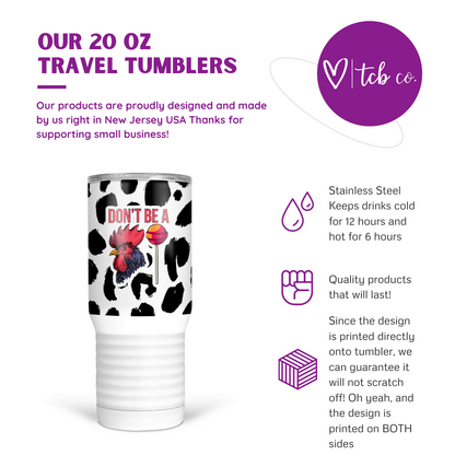 Cocksucker 20 Oz Travel Tumbler