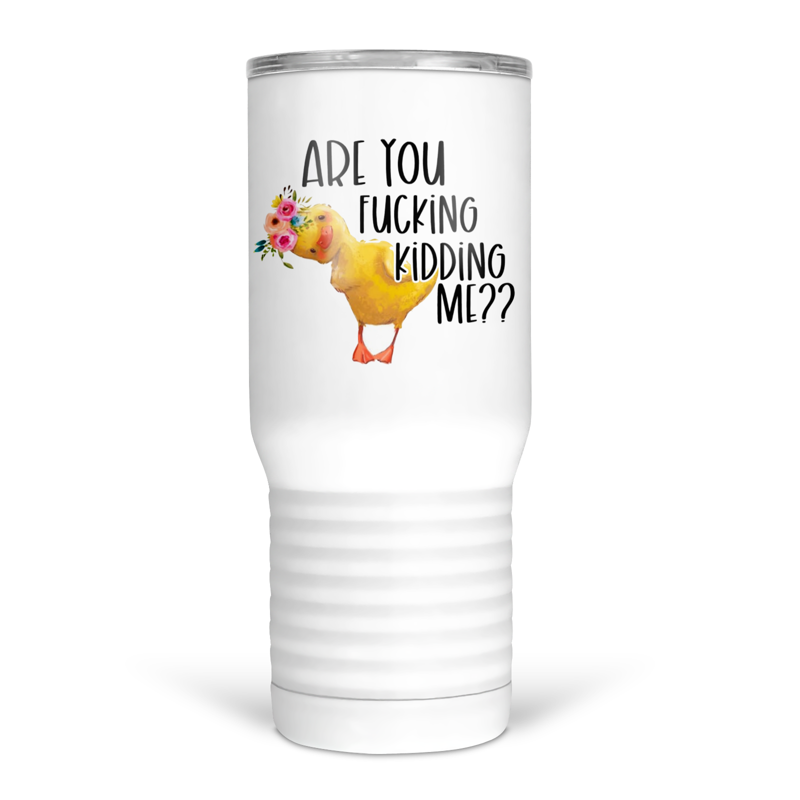 Funny snarky take it one are you f#cking kidding me at a time stainless  steel 20oz skinny tumbler