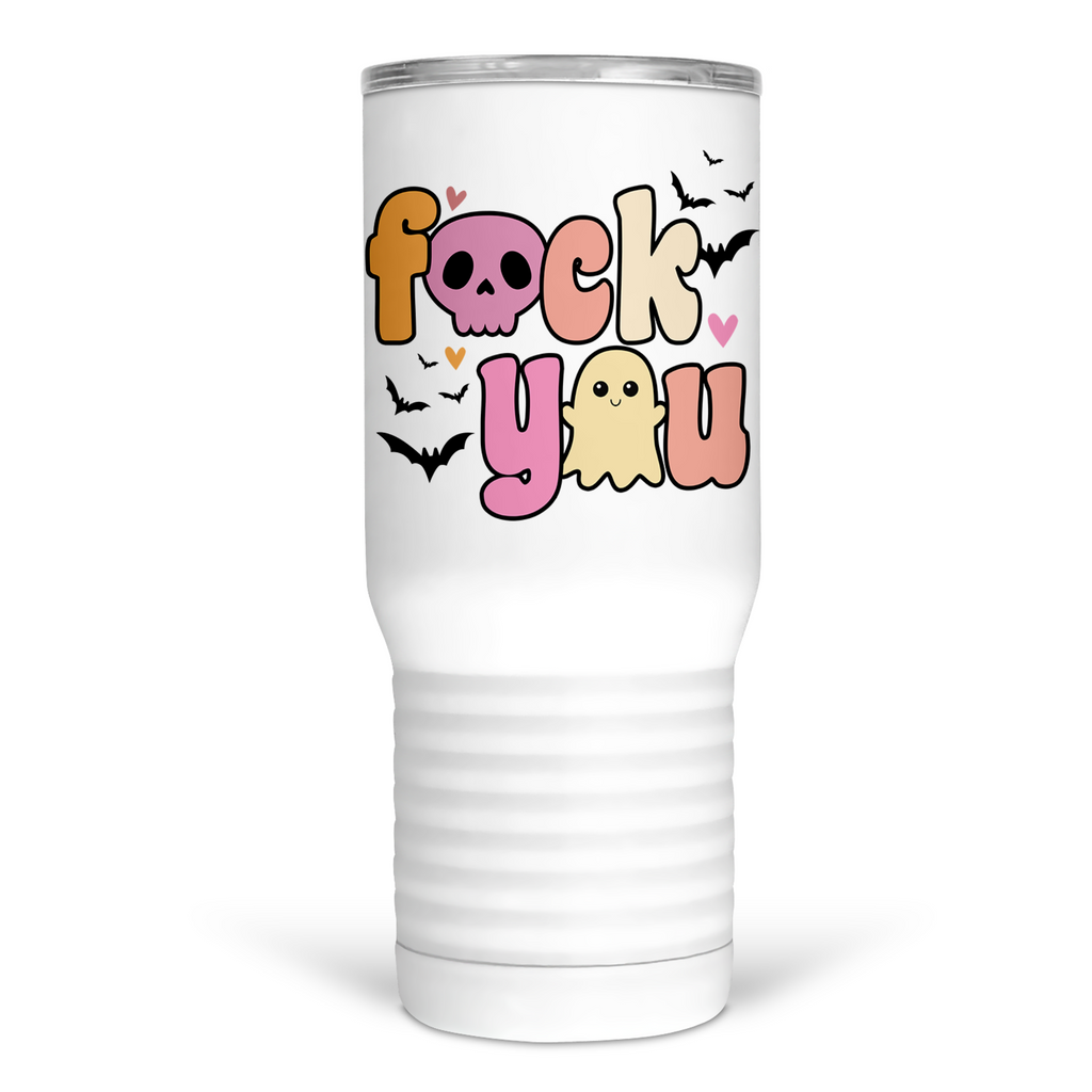 Fuck You Halloween 20 Oz Travel Tumbler