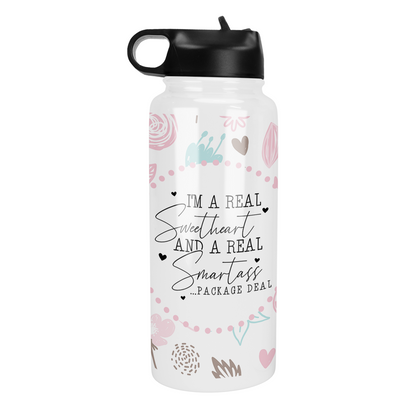 Real Sweetheart 32 Oz Water Bottle