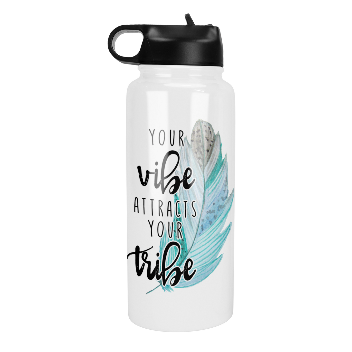 Your Tribe Attracts Your Vibe 32 Oz Waterbottle