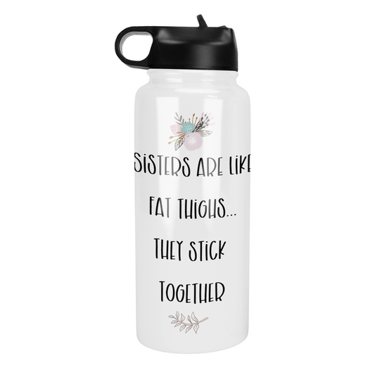 Funny Sister 32 Oz Waterbottle