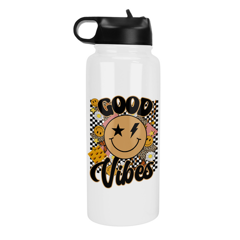 Good Vibes 32 Oz Waterbottle