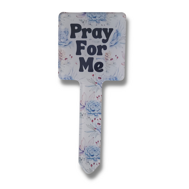 Pray For Me Plant Stake