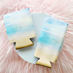 Beach Scene Soft Can Cooler