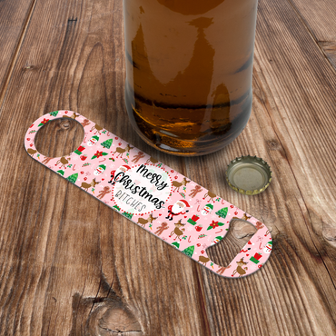 Merry Christmas Bitches Bottle Opener