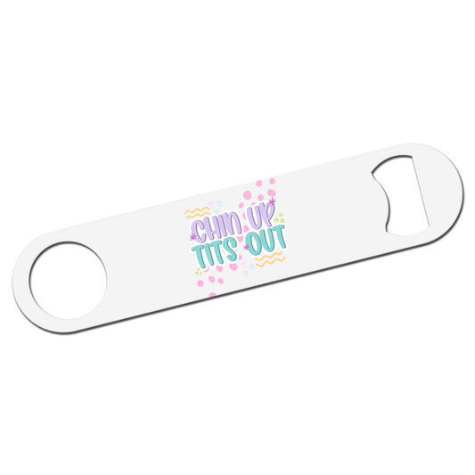 Chin Up Tits Out Bottle Opener