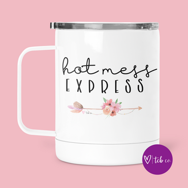 Hot Mess Express Mug With Lid