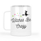 Witches Be Crazy Halloween  Mug With Lid
