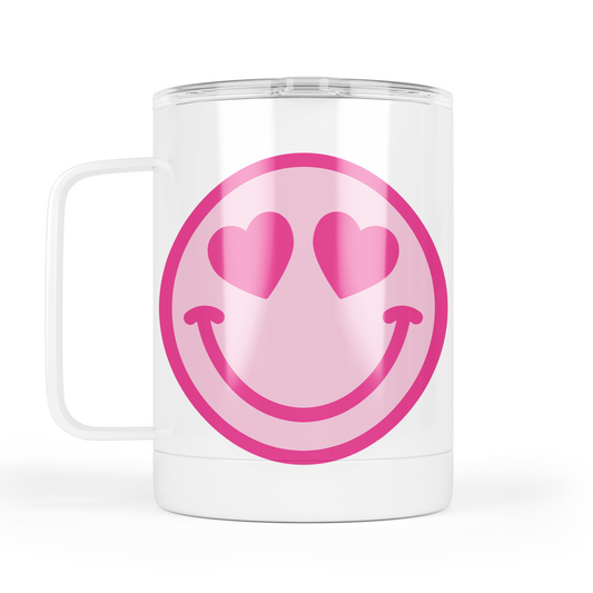 Smiley Mug With Lid