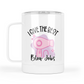 I Give The Best Blow Jobs Mug With Lid