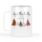 Deck The Halls And Not Your Family Mug With Lid