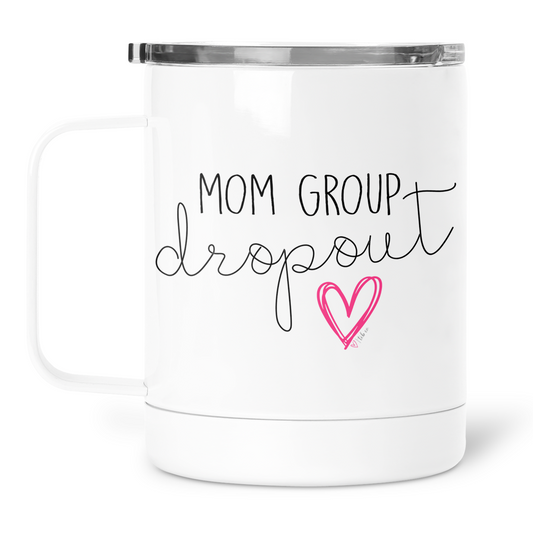 Mom Group Dropout Mug With Lid