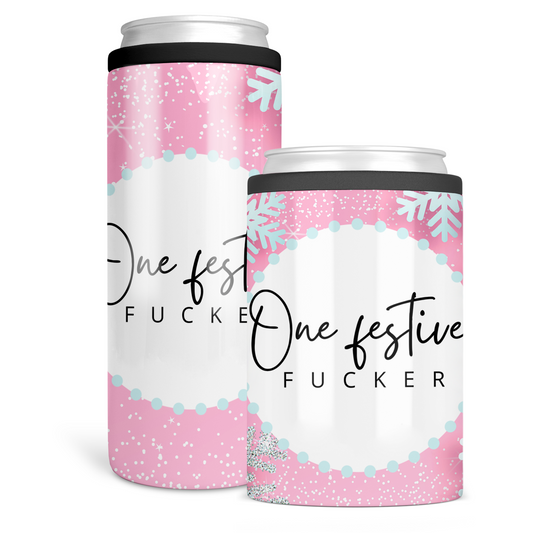 One Festive Fucker Can Cooler