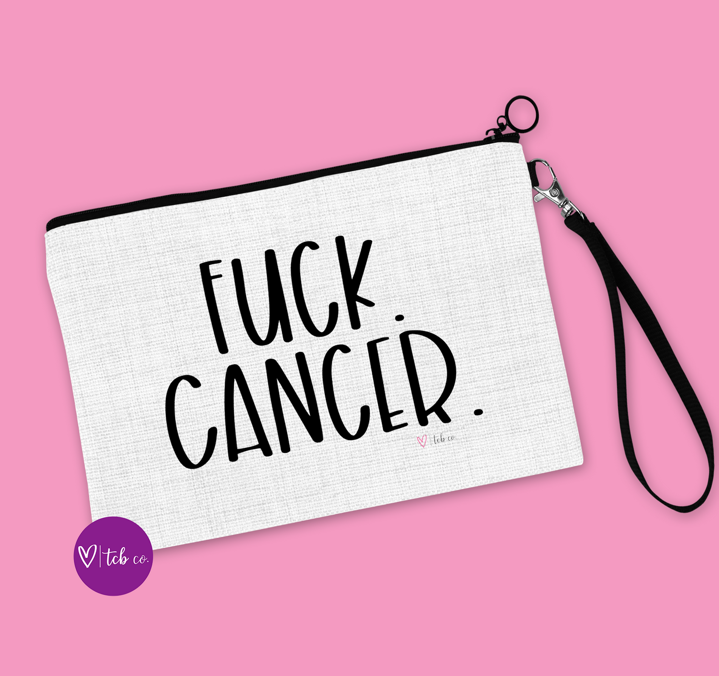 Fuck Cancer Cosmetic Bag