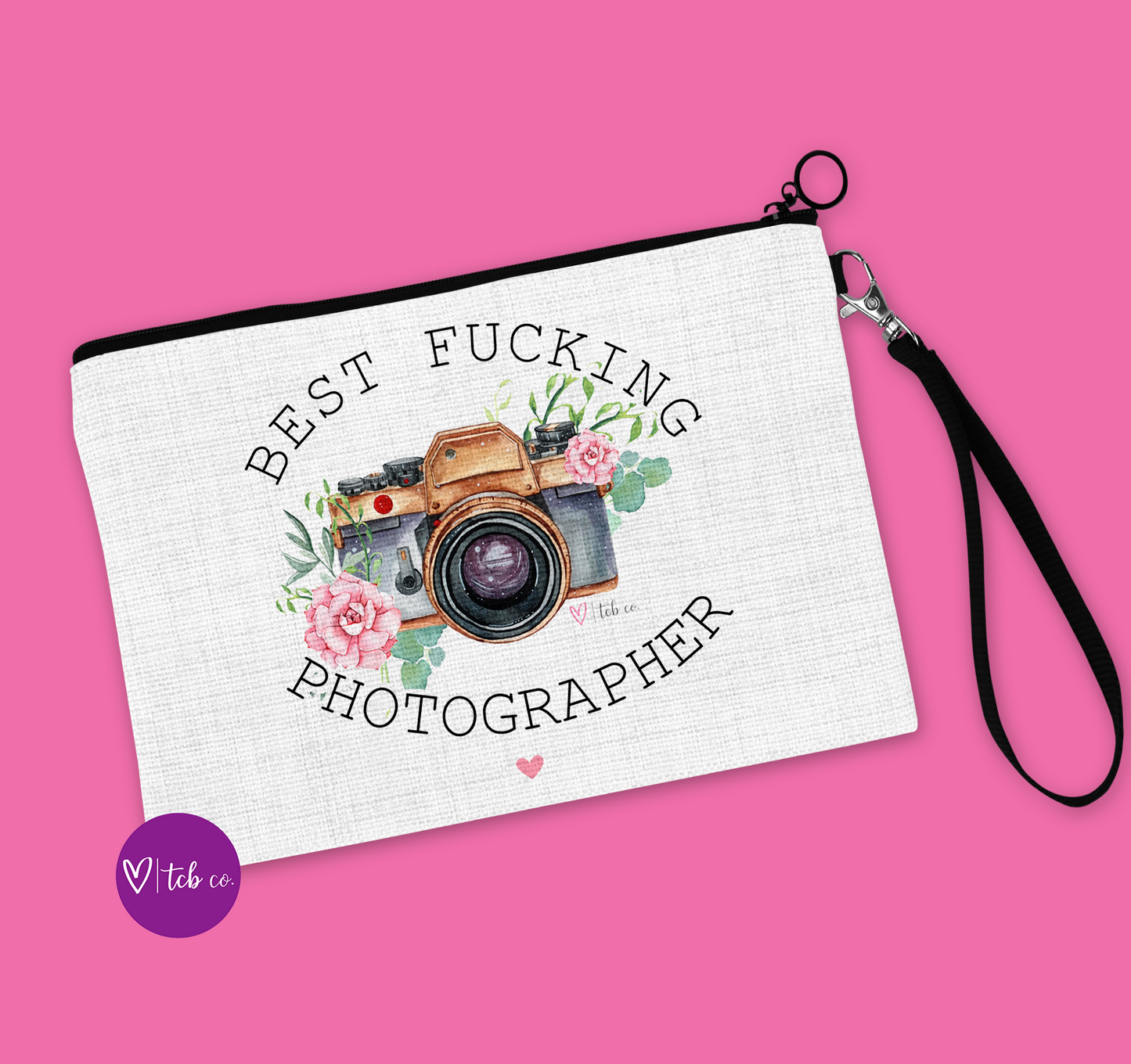Best Fucking Photographer Cosmetic Bag