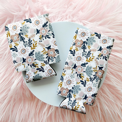 Cute Floral Print Soft Can Cooler