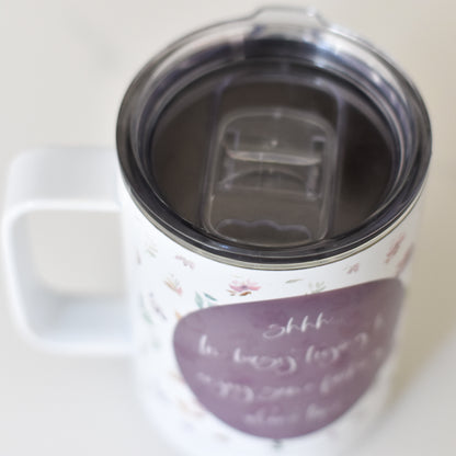 Alone Time Funny Camping Mug With Lid (Clearance)