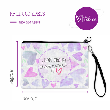 Mom Group Drop Out Cosmetic Bag