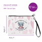 Mostly Peace And Love A Little Bit Go Eff Yourself Cosmetic Bag