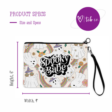 Spooky Babe Cosmetic Bag