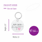 Mom Group Dropout Acrylic Keychain