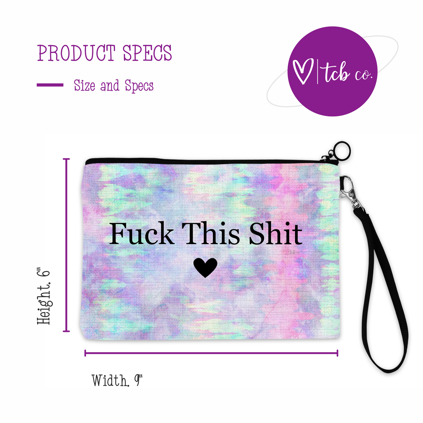 Fuck This Shit Cosmetic Bag