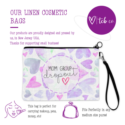 Mom Group Drop Out Cosmetic Bag