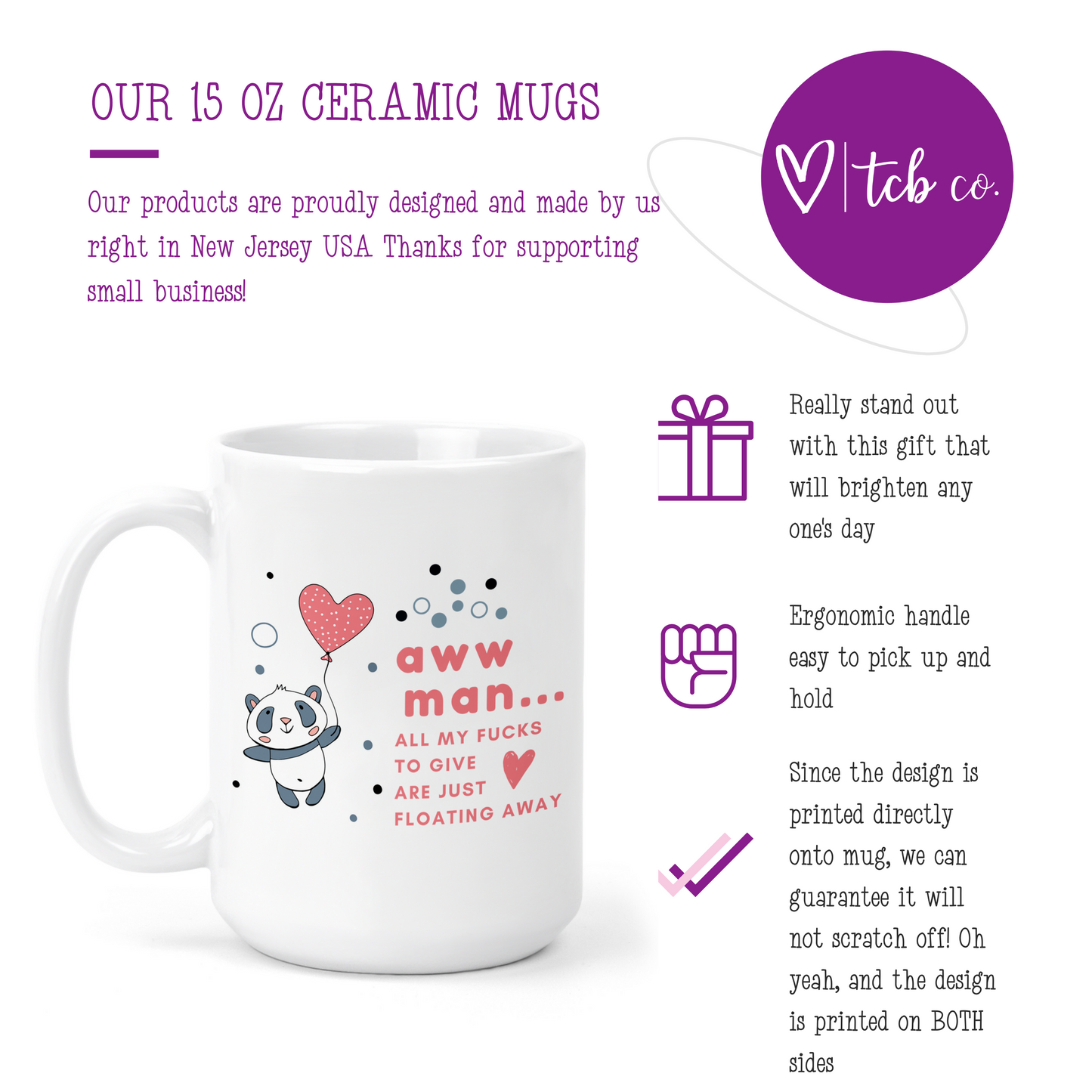 Aww Man All My Fucks To Give Are Just Floating Away 15 Oz Ceramic Mug