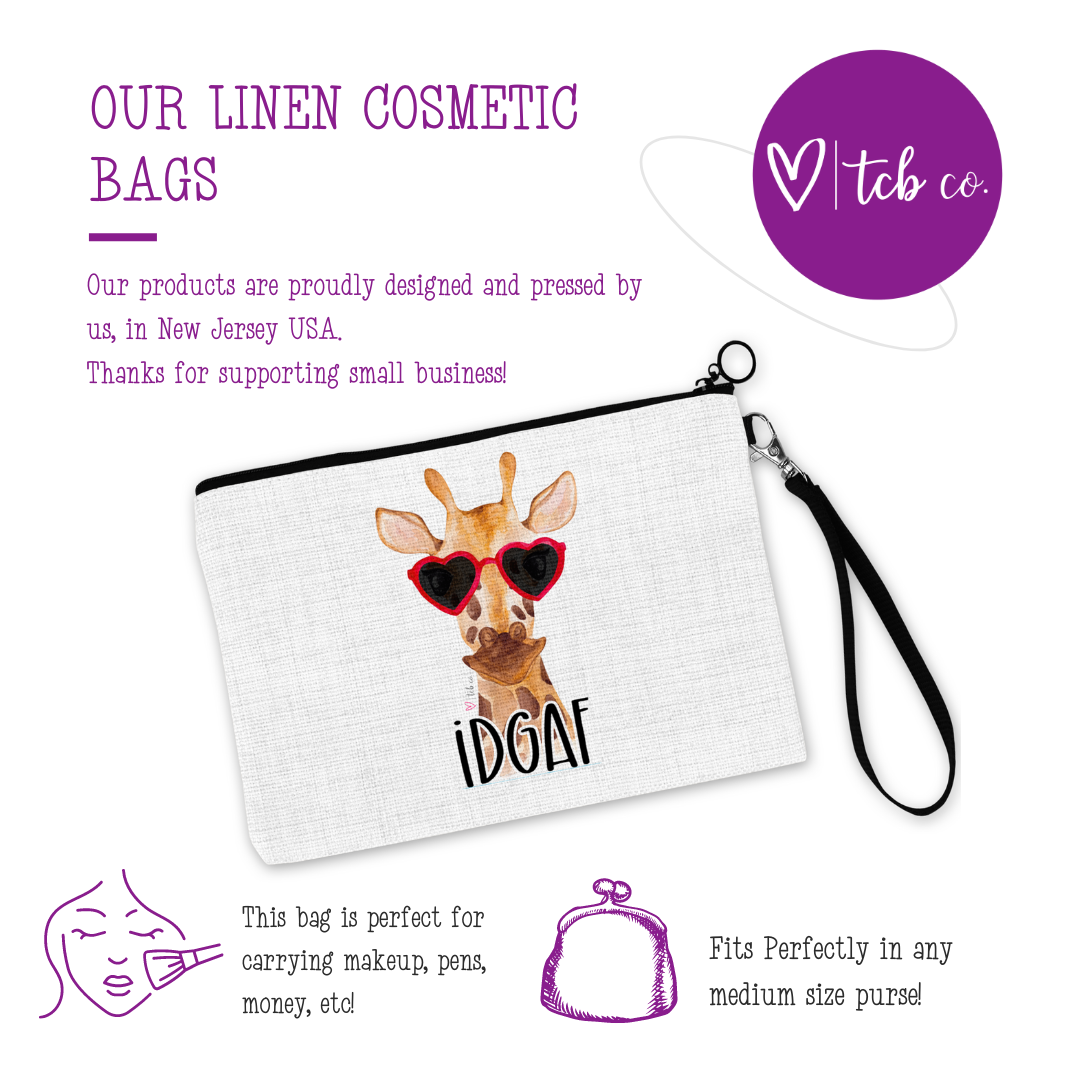 IDGAF Cosmetic Bag