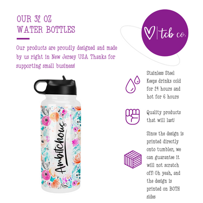 Ambitchous 32 Oz Waterbottle